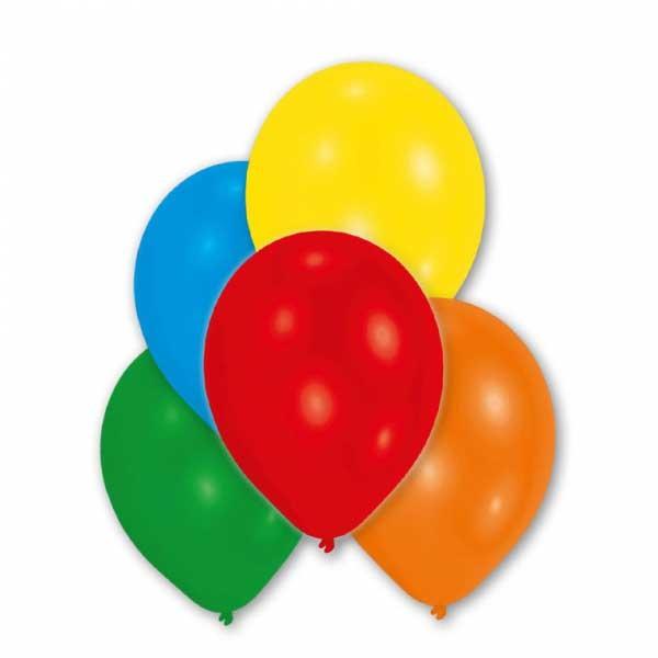 Neutral ballons standard 10 stk. 9902403 ass. 27.5cm - Neutral-9902403-0013051754099