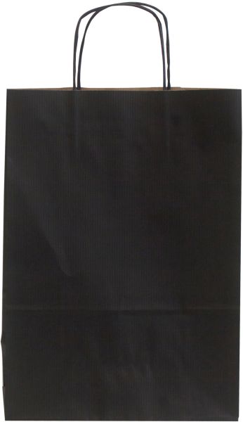 NEUTRAL Tragtaschen Allegra schwarz SDF26-798 Kraft,110g, 26x12x36cm 25 Stk.