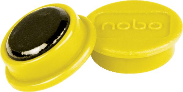 Nobo magnet rund 24mm 1915295 gelb 10 stück - Nobo-1915295-5028252611176-02.jpg