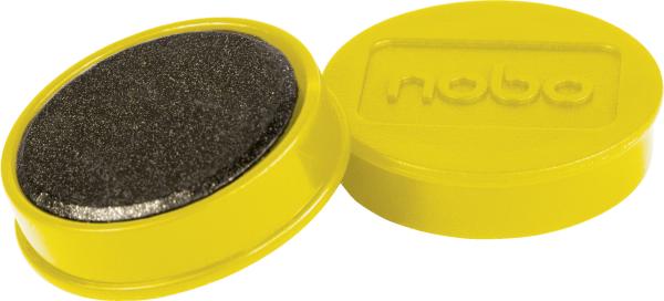 Nobo magnet rund 32mm 1915302 gelb 10 stück - Nobo-1915302-5028252611244-02.jpg