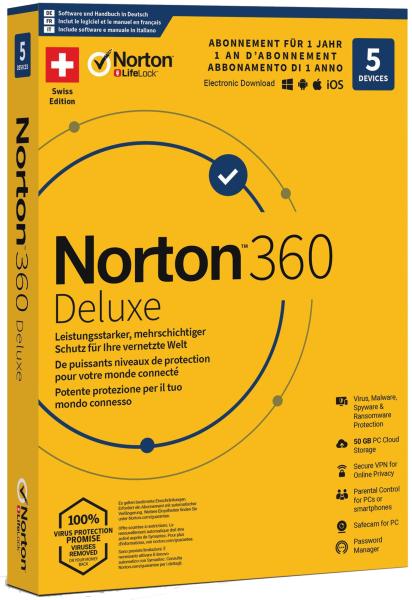 NORTON Norton Security 360, 21401899 5 Geräte