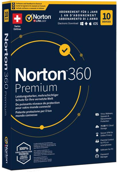 NORTON Norton Security 360, 21401900 10 Geräte