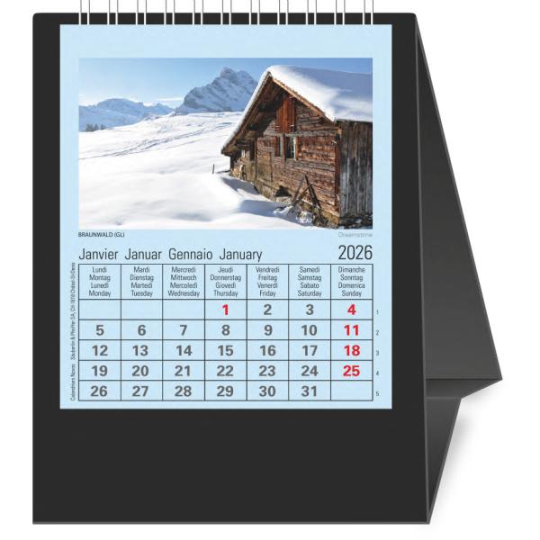 Novos tischkalender natura 2026 997052 1m/1s schwarz ml 11.5x14cm - Novos-997052-9771662997052-02.jpg