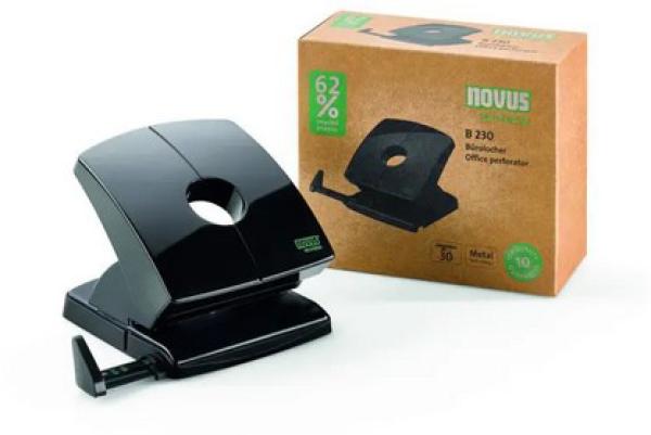 Novus bürolocher b 230 re+new b230 0250637 schwarz 30 blatt - Novus-b230-0250637-4009729067925-02.jpg
