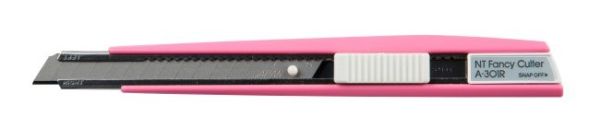 Nt cutter 9mm a-301rp mit auto-lock, pastell pink - Nt-a-301rp-4904011019401