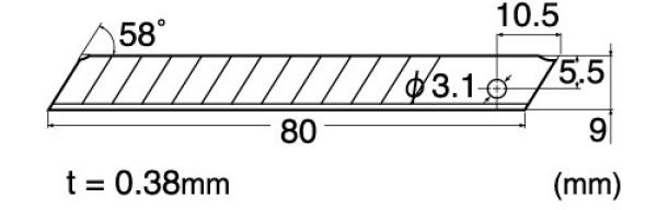 Nt ersatzklingen 9mm ba-170 zu a-300rp 10 stück - Nt-ba-170-4904011026126-04.jpg