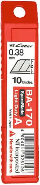Nt ersatzklingen 9mm ba-170 zu a-300rp 10 stück - Nt-ba-170-4904011026126