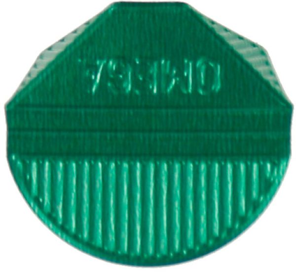 Omega eckklammern 100/27 grün 100 stk. - Omega-100-27-7610709011134