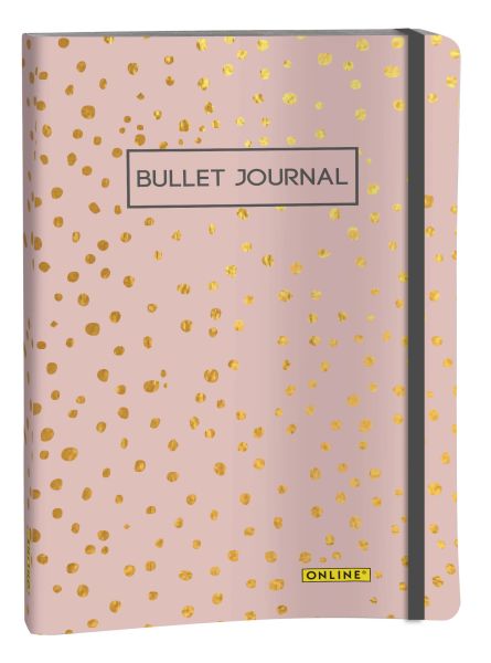 Online bullet journal a5 02247 sptlights rose 96 blatt - Online-02247-4014421700421