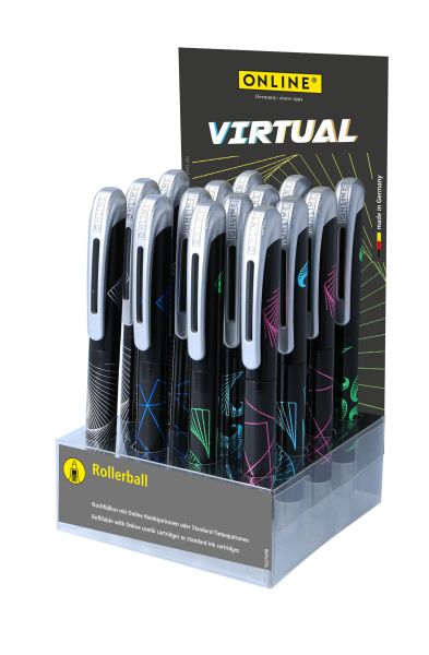 Online rollerball college 08347/15 in pet-display ass. designs. - Online-08347-15-4014421083470