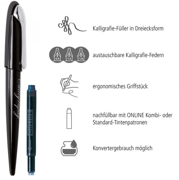Online füllhalter set air 10010 black - Online-10010-4014421100108-05.jpg