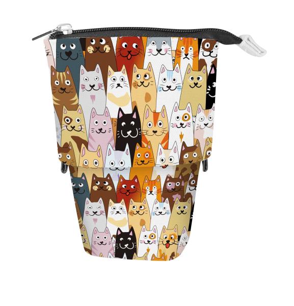 Online pen box x-pand fluffy cats 10120/6 19.2x13.5x6.5cm - Online-10120-6-4014421101204-03.jpg