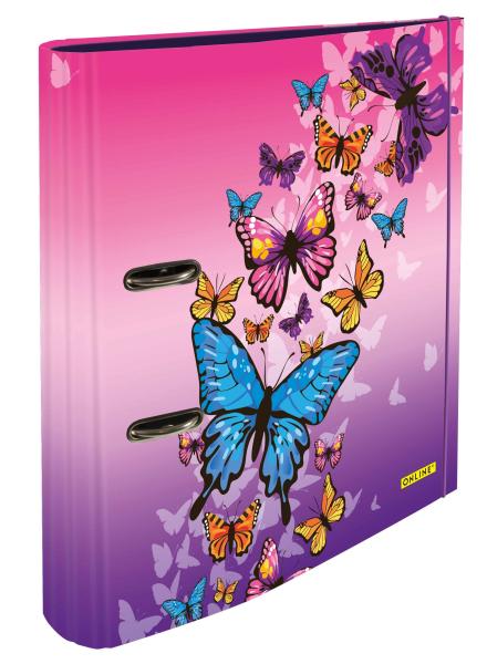Online ordner butterfly 7cm 10148/6 mit gummiband a4 - Online-10148-6-4014421101488