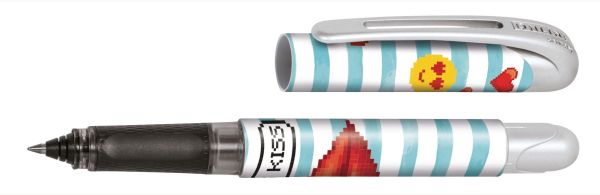 Online rollerball college ii 0.7mm 12474/3d kiss kiss blau - Online-12474-3d-4014421124746