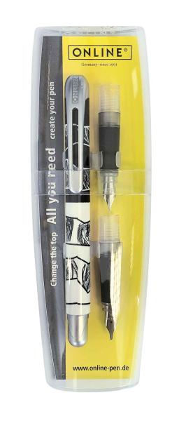 Online set rollerball mit griffstück 12612 all you need is manga - Online-12612-4014421126122