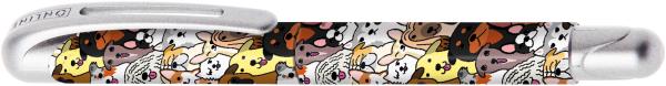 Online rollerball college m 12623/3d fluffy dogs - Online-12623-3d-4014421126238-02.jpg