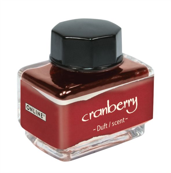 Online tintenglas 15ml 17066/3 dufttinte cranberry - red - Online-17066-3-4014421170668