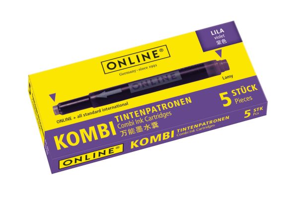 Online tintenpatronen kombi 17143/12 lila 5 stück - Online-17143-12-4014421171436