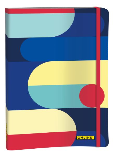 Online bullet journal pop art a5 18023 120g, 72 blatt dotted - Online-18023-4014421180230