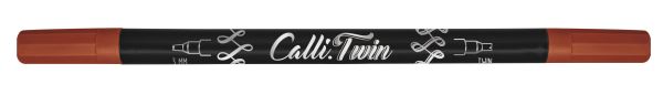 Online callibrush pen twin 3mm 18601/6 aubergine - Online-18601-6-4014421186010