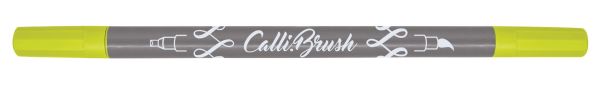 Online callibrush pen double tip 2mm 19070/6 lime - Online-19070-6-4014421190703