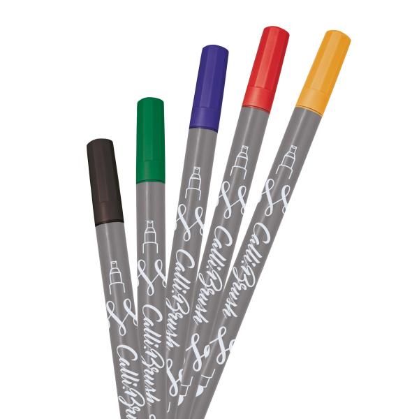 Online callibrush pen double tip 2mm 19077 classic ass. 5 stück - Online-19077-4014421190772-02.jpg