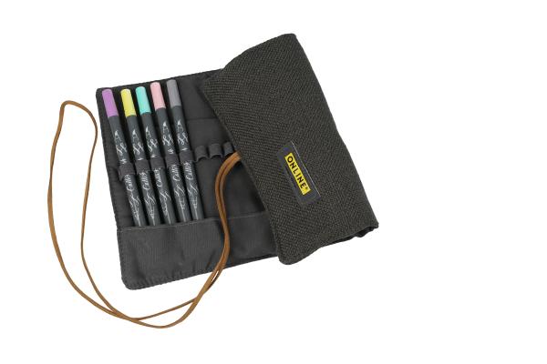 Online calli brush pens 19130 double tip in roll pouch - Online-19130-4014421191304-02.jpg
