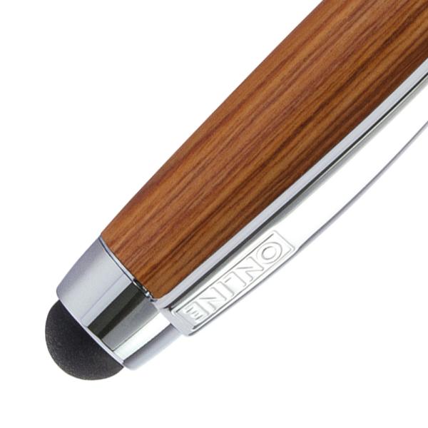 Online drehkugelschreiber m 32012/3d mini wood stylus bamboo - Online-32012-3d-4014421320124-03.jpg