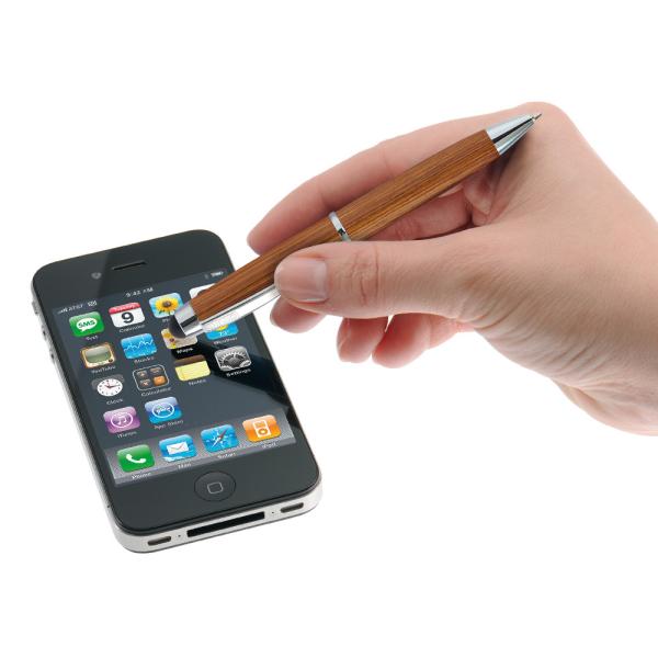 Online drehkugelschreiber m 32012/3d mini wood stylus bamboo - Online-32012-3d-4014421320124-04.jpg