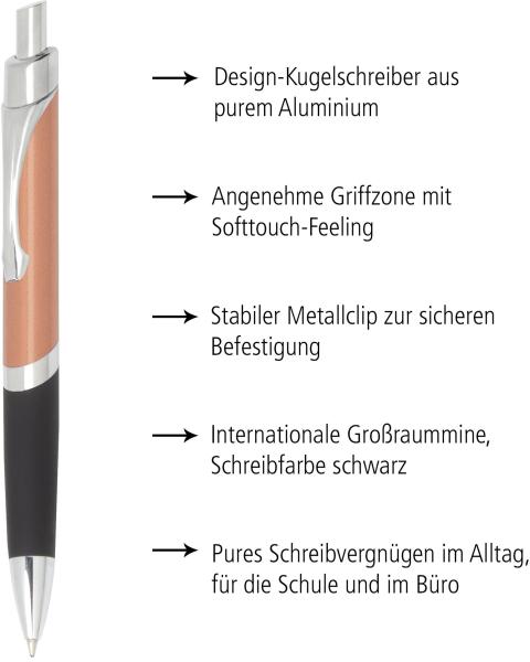 Online kugelschreiber m 32054/3d sporty rosegold - Online-32054-3d-4014421320544-02.jpg