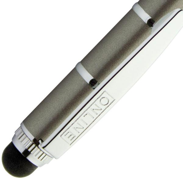 Online drehkugelschreiber m 33660/3d piccolo metallic grey - Online-33660-3d-4014421336606-03.jpg