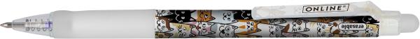Online gelschreiber magixx 0.7mm 35081/6d fluffy cats, radierbar - Online-35081-6d-4014421350817