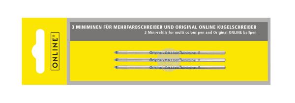 Online kugelschreiber-minen m 40011/3 blue 3 stück - Online-40011-3-4014421400116-02.jpg