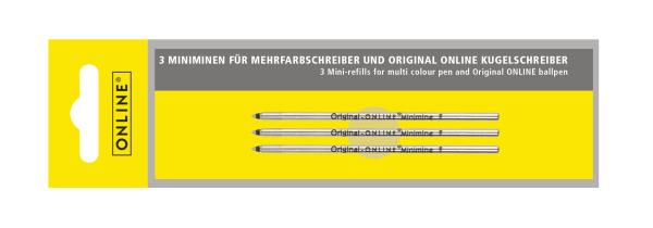 Online kugelschreiber-minen m 40012/3 black 3 stück - Online-40012-3-4014421400123-02.jpg