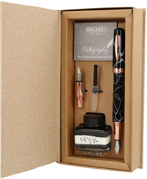 Online geschenkset bohemian art 44039 black rose, 2-teilig - Online-44039-4014421440396