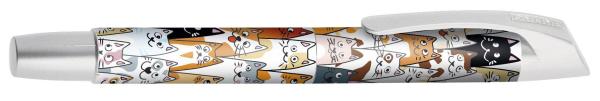 Online rollerball campus ii 0.7mm 61367/3d fluffy cats, blau - Online-61367-3d-4014421613677-02.jpg