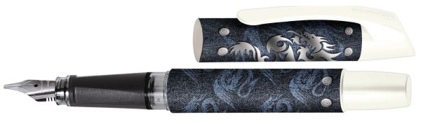 Online rollerball campus ii 0.7mm 61368/3d flamingo jungle, blau - Online-61368-3d-4014421613684