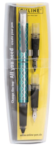 Online campus set all you need 61479 diamond turquoise - Online-61479-4014421614797