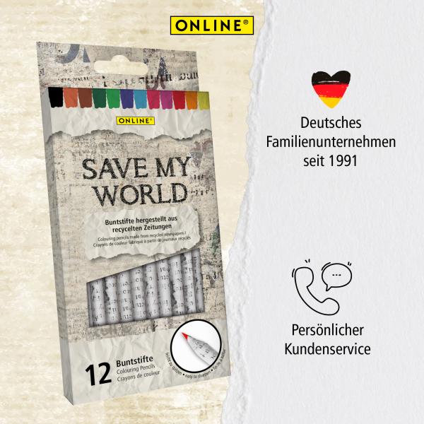 Online buntstifte save my world 7920 12 stück - Online-7920-4014421079206-08.jpg