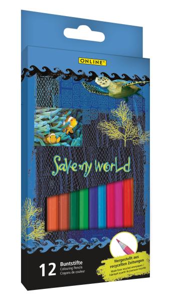 Online buntstifte save my world 7920 12 stück - Online-7920-4014421079206