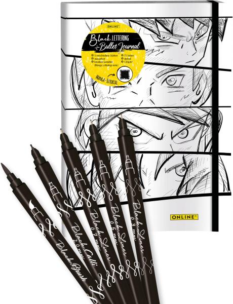 Online set manga 8190 bullet jour.& black lettering - Online-8190-4014421081902-02.jpg