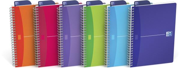 Oxford spiralbuch mycolours a5 100102483 kariert 5mm, 90g 90 blatt - Oxford-100102483-3020120029337