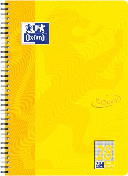 Oxford collegeblock touch a4+ 400086495 kariert, 90g 80 blatt - Oxford-400086495-4006140021277