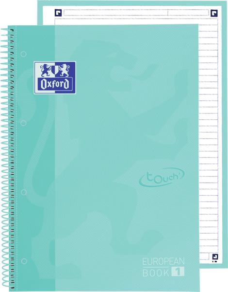 Oxford spiralbuch a4+ 400138326 liniert pastellmint 80 blatt - Oxford-400138326-8412771035464-02.jpg