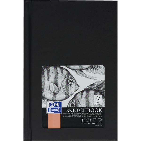 Oxford skizzenbuch a6 400152626 blanko, 100g 96 blatt - Oxford-400152626-5904017390985