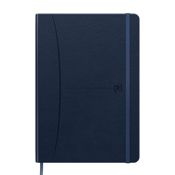 Oxford signature notizbuch 400154944 a5, kariert 80 blatt, blau - Oxford-400154944-3020120180045