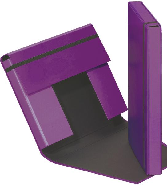 Pagna sammelbox trend a4 21308-12 gummizugverschluss lila - Pagna-21308-12-4009212009142
