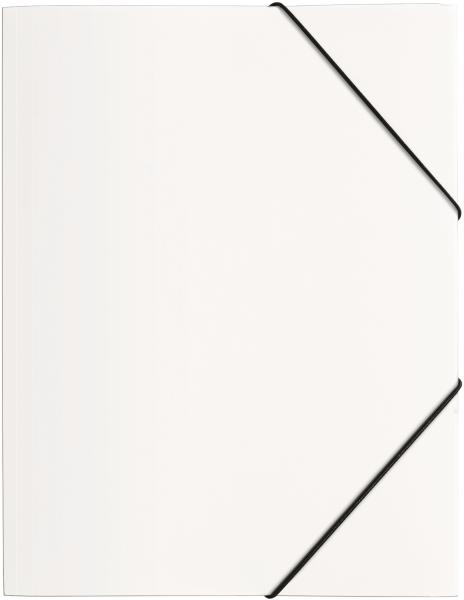 Pagna gummibandmappe trend a4 21613-02 weiss 3 klappen - Pagna-21613-02-4009212048783