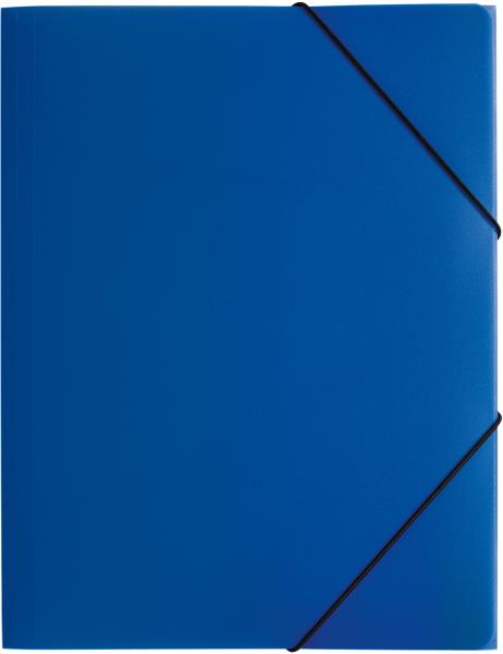 Pagna gummibandmappe trend a4 21613-07 blau 3 klappen - Pagna-21613-07-4009212024664