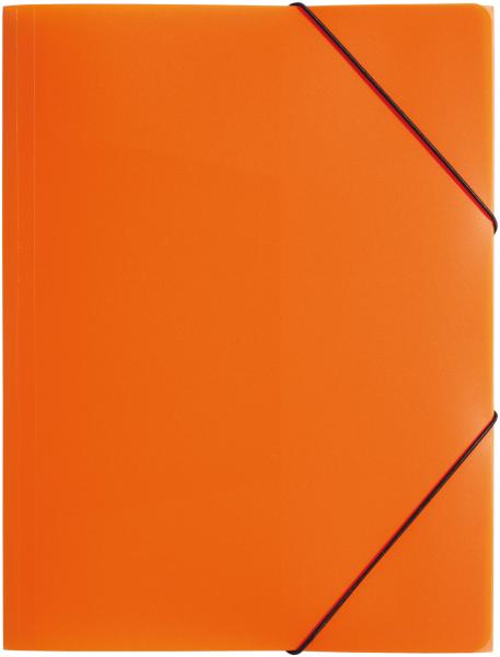 Pagna gummibandmappe trend a4 21613-09 orange 3 klappen - Pagna-21613-09-4009212038562
